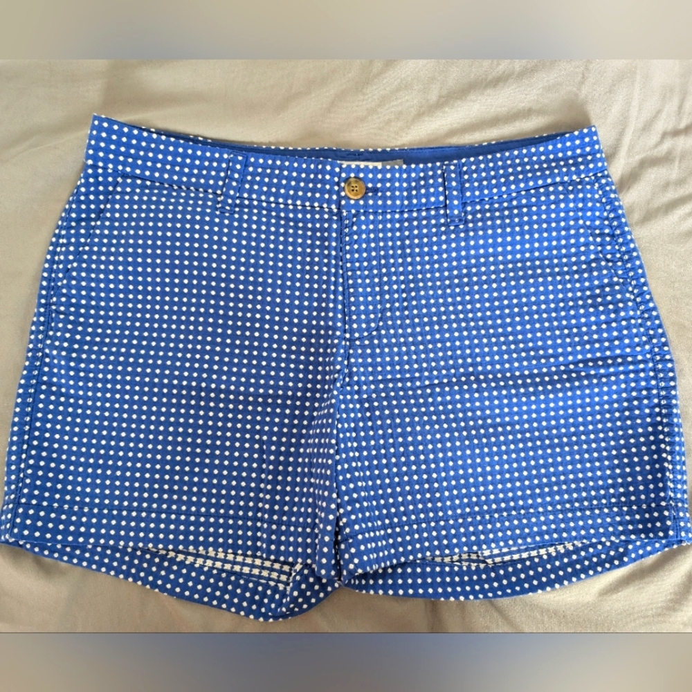 Old Navy Blue Polka Dot Women's Shorts 10